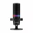 Microfon HyperX DUOCAST, or the streaming, Low-profile shock mount, Hi-Res 24-bit/96kHz recording, Tap-to-Mute sensor with LED indicator, RGB Lighting, 2 selectable polar patterns: Cardioid / Omnidirectional, Internal pop filter, Built-in headphone jack, Cable length: 3m, Black/Red, USB