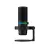 Microfon HyperX DUOCAST, or the streaming, Low-profile shock mount, Hi-Res 24-bit/96kHz recording, Tap-to-Mute sensor with LED indicator, RGB Lighting, 2 selectable polar patterns: Cardioid / Omnidirectional, Internal pop filter, Built-in headphone jack, Cable length: 3m, Black/Red, USB