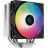 Cooler universal DEEPCOOL AG400 LED, (≤31.6dB, 500-2000RPM, 75.89 CFM, 120mm, LED, 220W, 4/6mm, 614g.)