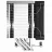 Cooler universal DEEPCOOL AK500, (≤25.9dB, 500-1500RPM, 68.99 CFM, 120mm, 240W, 5/6mm, 1040g.). Intel LGA2066/2011-v3/2011/1700/1200/1151/1150/1155 AMD AM5/ AM4