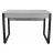 Masa de birou DP Small table GREY, PAL melaminat, Gri, Negru, 1100x600