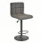 Scaun de bar DP SB-044~Stofa Grey