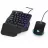 Игровая клавиатура None Gembird GGS-IVAR-TWIN, 2-in-1 backlight USB gaming desktop kit "IVAR TWIN", US layout