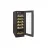 Dulap/Frigider pentru vin Candy HWCB 30/1, 20 sticle, 82 сm, Negru, F