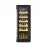 Dulap/Frigider pentru vin Candy HWCB 30/1, 20 sticle, 82 сm, Negru, F