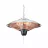Resou infrarosu HECHT 3525, 2500 W, 30 m², Argintiu