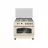 Aragaz ZANETTI Z9000 E RETRO BEIJE PREMIUM, 100 l, 5 arzatoare, Aprindere electrica, Grill, Timer, 90 cm, Bej