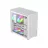 Carcasa fara PSU GAMEMAX SPARK Pro, White, w/o PSU, 1xUSB3.0, 1xType-C, Dual Tempered Glas