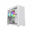 Carcasa fara PSU GAMEMAX SPARK Pro, White, w/o PSU, 1xUSB3.0, 1xType-C, Dual Tempered Glas