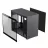 Carcasa fara PSU GAMEMAX SPARK, BLACK, w/o PSU, 1xUSB3.0, 1xType-C, Dual Tempered Glass