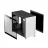 Carcasa fara PSU GAMEMAX SPARK, White, w/o PSU, 1xUSB3.0, 1xType-C, Dual Tempered Glass