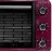 Cuptor electric MIRTA MO0036CR, 36 l, 1420 W, Grill, Timer, Fucsia