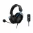 Gaming Casti HyperX Cloud Alpha S, Black/Blue, Solid aluminium build, Microphone: detachable, Frequency response: 13Hz–27,000 Hz, Detachable headset braided cable length:1m+2m extension, Dual Chamber Drivers, 3.5 jack, Virtual 7.1 surround sound