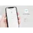 Зашифрованный бесконтактный брелок Ajax Encrypted Contactless Key Fob "Tag", White (3pcs)