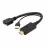 Кабель видео Cablexpert DP F to HDMI M Active 4K "A-HDMIM-DPF-01" Black