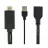 Кабель видео Cablexpert DP F to HDMI M Active 4K "A-HDMIM-DPF-01" Black