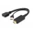 Кабель видео Cablexpert DP F to HDMI M Active 4K "A-HDMIM-DPF-01" Black