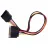 Cablu SATA Cablexpert power extention cable, 0.3 m CC-SATAMF-01