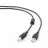 Cablu USB Cablexpert USB, AM/BM, 3.0 m, Retail pack, Black, CCFB-USB2-AMBM-3M
