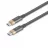 Cablu USB Cable MOSHI  Type-C / Type-C, 1.0 m, Gray/Gold
USB-C Monitor Cable

This premium cable connects your USB Type-C computer (such as a MacBook) to any USB-C monitor. It is a full-function cable certified by the USB-IF so you can transfer power, data and