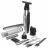 Trimer Wahl 5604-616, 4 setari lungime, 0.5 - 8 mm, Inox, Negru