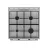 Aragaz combinat GORENJE KS 635 X, 71 l, 4 arzatoare, Aprindere electrica, Grill, Timer, Curatare cu abur AquaClean, 60 cm, Inox