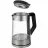 Электрочайник POLARIS PWK 1725CGLD Wifi IQ Home, 1.7 л, 2200 Вт, Wi-Fi, Стекло, Прозрачный, Нержавеющая сталь