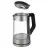 Ceainic electric POLARIS PWK 1725CGLD Wifi IQ Home, 1.7 l, 2200 W, Wi-Fi, Sticla, Transparent, Inox
