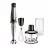 Blender BRAUN MQ7035X, 1000 W, 0.5 l, 10 viteze, Functie Turbo, Inox, Negru