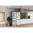 Frigider WHIRLPOOL W7X 91I OX, 367 l, No Frost, 202.7 cm, Argintiu, F