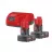 Set acumulatoare MILWAUKEE M12NRG-602