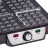 Aparat de facut waffe First FA53053, 1100 W, Inox, Negru