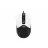 Mouse A4TECH FM12S Silent, Optical, 1000 dpi, 3 buttons, Ambidextrous, 4-Way Wheel, Panda, USB