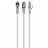 Patchcord Cablexpert PATCH CORD CAT.6/FTP, 0.5M, WHITE, PP6-0.5M/W