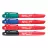 Marker MILWAUKEE pu santier cu varf fin Negru, Rosu, Albastru, Verde