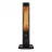 Resou infrarosu Kumtel MH-1800, 1800 W, 24 m², Termostat, Negru