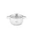 Cratita cu capac FISSMAN Prime 5510, 1.3 l, Inox