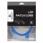 Патчкорд Cablexpert Кат.6U 0.5 м, синий, PP6U-0,5M/B, многожильный, неэкранированный
