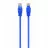 Патчкорд Cablexpert Кат.6U 0.5 м, синий, PP6U-0,5M/B, многожильный, неэкранированный