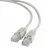 Патчкорд Cablexpert Кат.6U 0,5 м, серый, PP6U-0,5M, многожильный, неэкранированный