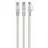 Patchcord Cablexpert Patch Cord Cat.6U  3m, Grey, PP6U-3M, Cablexpert, Stranded Unshielded