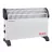 Convector RESANTA OK-1500C 1,5KW, 1500 W, 15 m², Termostat, Alb, Negru