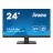 Monitor Iiyama 23.8" ProLite XU2493HS-B4 IPS Borderless 75Hz WIDE 16:9, 0.275, 4ms, 75Hz refresh rate, Speakers 2x2W, Advanced Contrast 80M:1, Static Contrast 1000:1, H:30-85kHz, 1920x1080 Full HD, HDMI/Display Port/VGA, TCO03