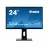 Monitor Iiyama 23.8" ProLite XB2483HSU-B3 AMVA LED Borderless 75Hz WIDE 16:9, 0.275, 4ms, Speakers 2x2W, HAS + Pivot, Advanced Contrast 80M:1, Static Contrast 3000:1, H:30-80kHz, 1920x1080 Full HD, USB Hub, HDMI/Display Port/VGA, TCO03