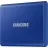 SSD Samsung 1TB Portable SSD T7 MU-PC1T0H/WW, External SSD, Blue, Read 1050 MB/s, Write 1000 MB/s, Shock Resistance, USB 3.2 Gen.2