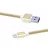 Cablu Xpower Lightning Cable Nylon, Gold