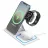 Wireless charger XO 3IN1, WX023, WHITE (APPLE SUPPORTING)