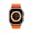 Smartwatch APPLE Watch Ultra GPS + Cellular, 49mm Titanium Case with Orange Alpine Loop - Medium, MQFL3