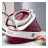 Statie de calcat cu abur Tefal GV9711E, 3000 W, 1.2 l, 590 g/min, Durilium Airglide Autoclean Ultra Thin, Rosu, Alb