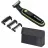 Trimmer POLARIS PHC 0303RB, 3 setari lungime, 0.1-5 mm, Negru, Verde